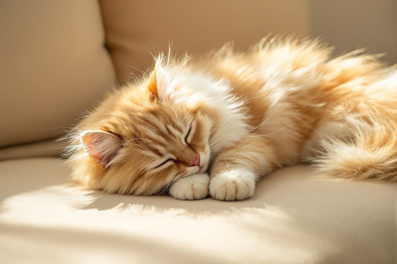 猫咪的下午:阳光、毛线球和你 - 青柠视频 猫咪的下午:阳光、毛线球和你